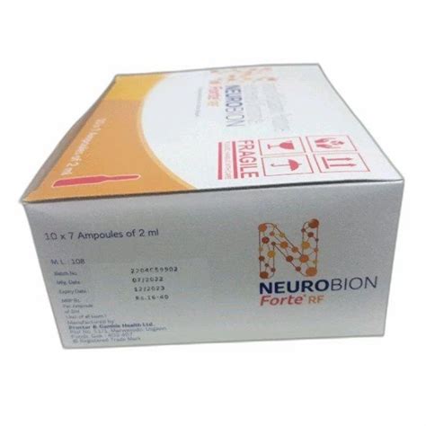 Neurobion Forte Injection 70 Vial At Rs 700box In New Delhi Id