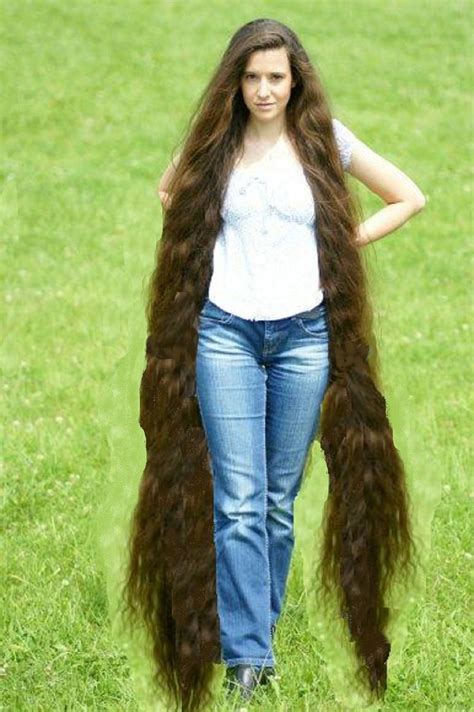 Pin On Super Long Hair Models