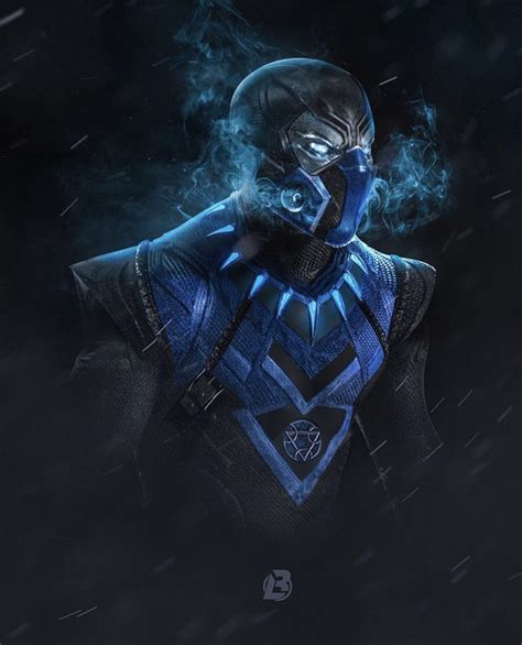 Content provided on this website is fanart. "I always freeze" (Black Panther + Mortal Kombat fan art ...