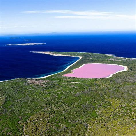 Worlds Strangest Lakes Lake Hillier Pink Lake Beautiful Places In