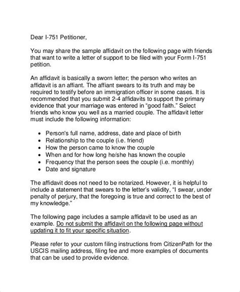 This is for filipino travelers. Affidavit Letter Of Support Example Inspirational 12 ...