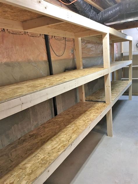 How To Build Garage Shelves