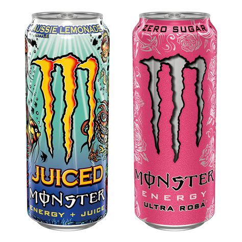 New Flavours Of Monster Energy Released With Unique Packaging Designs