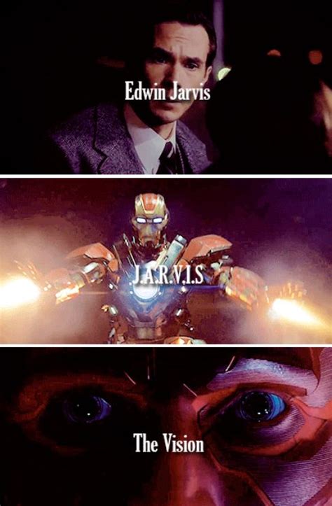 The Evolutionjarvis To Vision Marvel Superheroes Marvel Avengers