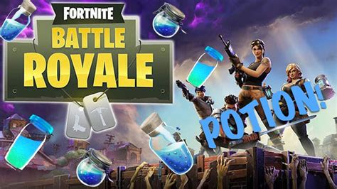 Fortnite Battle Royale I Took All The Potion Youtube