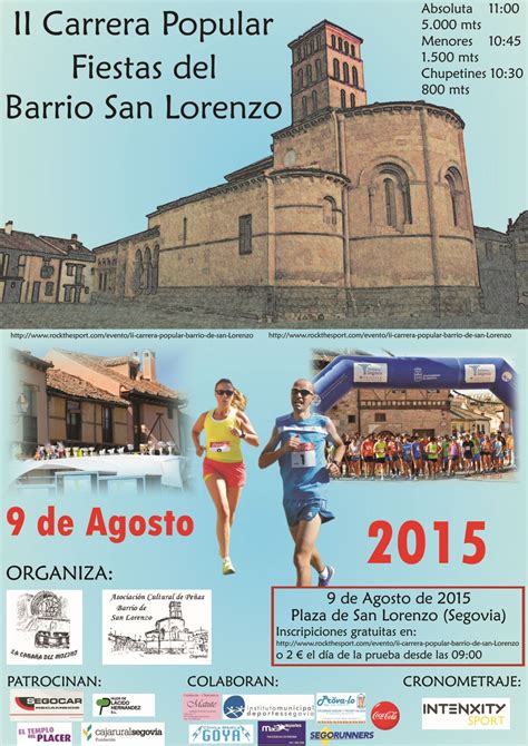 II Carrera Popular Fiestas del Barrio de San Lorenzo - Instituto