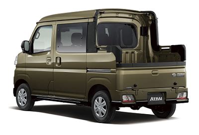 Daihatsu Launches New Hijet Cargo Atrai And Hijet Truck Mini