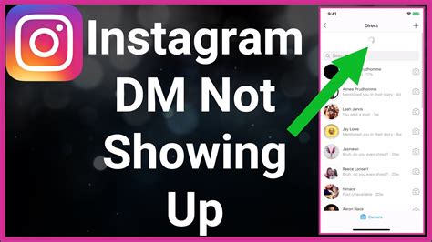 How To Fix Instagram Dm Direct Message Not Working Youtube