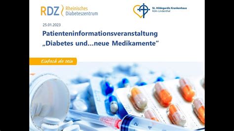 Diabetes Undneue Medikamente Youtube