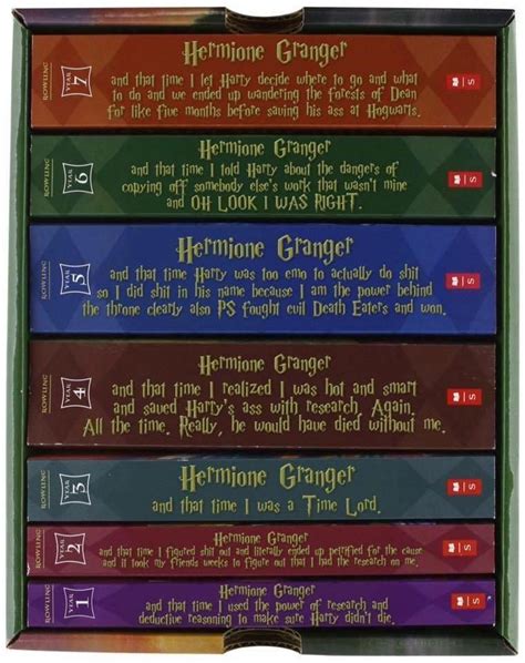 Harry Potter Titles From Hermiones Point Of View Funny Post Harry