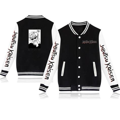 Gojo Satoru Kawai Jujutsu Kaisen Baseball Jacket Jms2812 Jujutsu