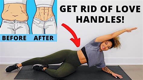 Best Exercises To Get Rid Of Love Handles No Equipment Youtube