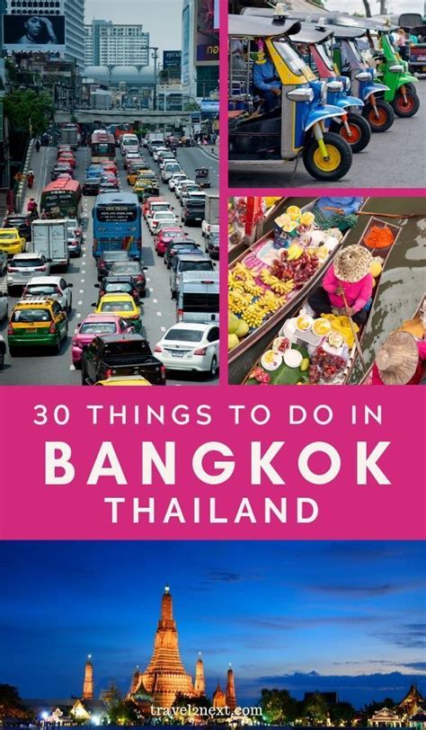 30 Amazing Things To Do In Bangkok Thailand Travel Travel