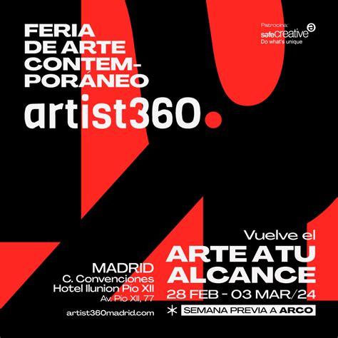 Llega la 6ª edición de la Feria Artist 360 – Descubrir el Arte, la