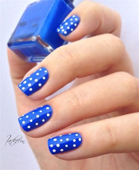 Blue Nail Art Ideas Of Manicure Fashionre