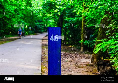 Four Point Six Mile Marker Stock Photo Alamy