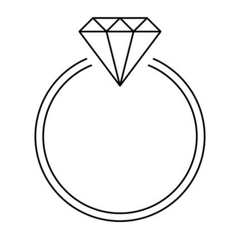 Wedding Rings Coloring Pages Printable PDF - Coloringfolder.com | Ring
