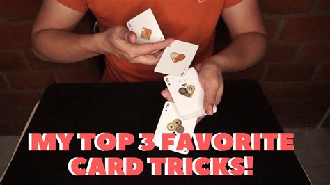 my top 3 favorite card tricks best card tricks youtube