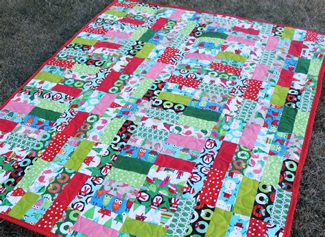 Jelly Roll Jam Christmas Quilt The Stitching Scientist