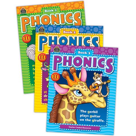 Phonics Set 3 Books Tcr9816 Teacher Created Resources