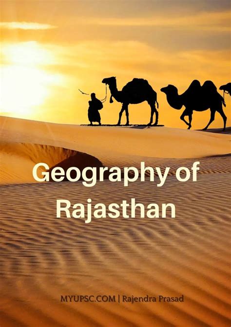 Introduction Geography Of Rajasthan Myupsc Grasp Ias
