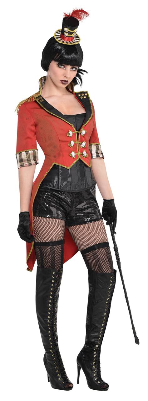 Tailcoat Jacket Ringmaster Womens Standard Ringmaster Costume Clown Costume Women