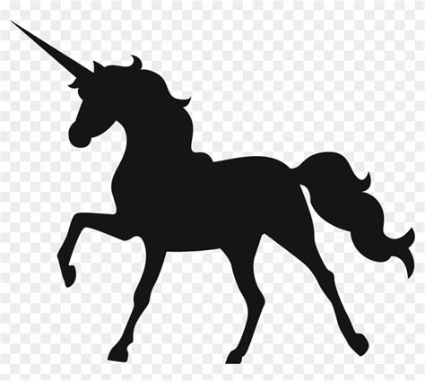 Free Unicorn Silhouettes Unicorn Silhouette Clipart Hd Png Download 3410x2902 1321732