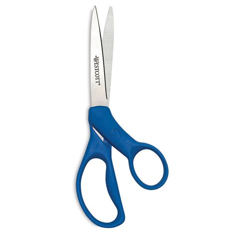 Westcott Preferred Line Scissor 8 Blue Bent Blick Art Materials