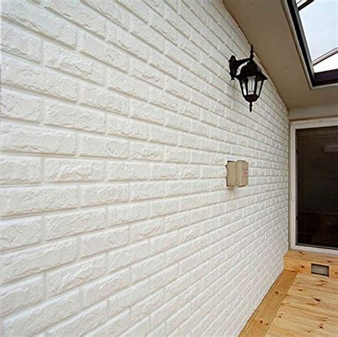 Buy Pvc 3d Foam Brick Wall Panel 77 X 70 Cm 1 Pcs At