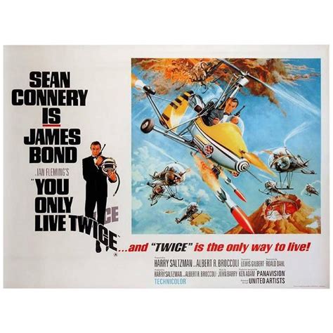 You Only Live Twice Film Poster 1967 James Bond Movie Posters