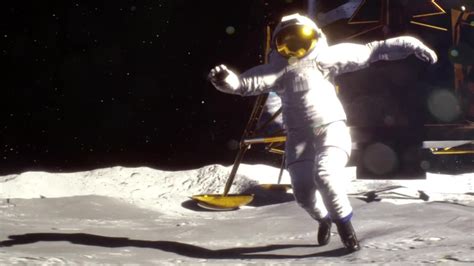 Spaceman Astronaut Stuck In Outer Space Drifting Slowly Towards Cosmic