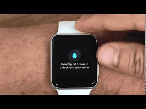 Turn on theater mode or power reserve mode. Apple watch unlock water mode - YouTube