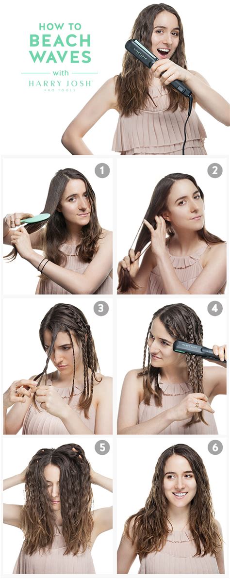 The main selling point of the beachwaver is that it essentially does all the work for you. Hair Tutorial - How to Create Beach Waves with Flat Iron ...