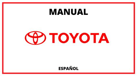 Manuales Toyota 】 Pdf Oficiales Descargar