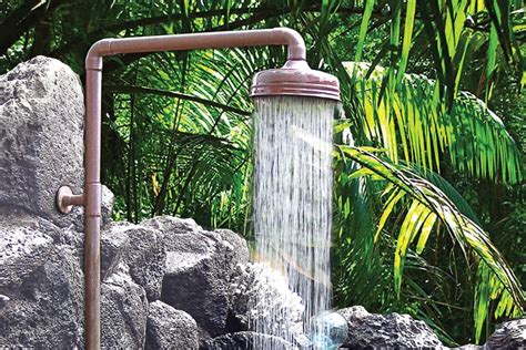 Refresh With These Tropical Outdoor Showers Hawaii Magazine