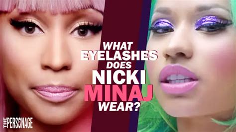 What Eyelashes Does Nicki Minaj Wear 2024 The Personage