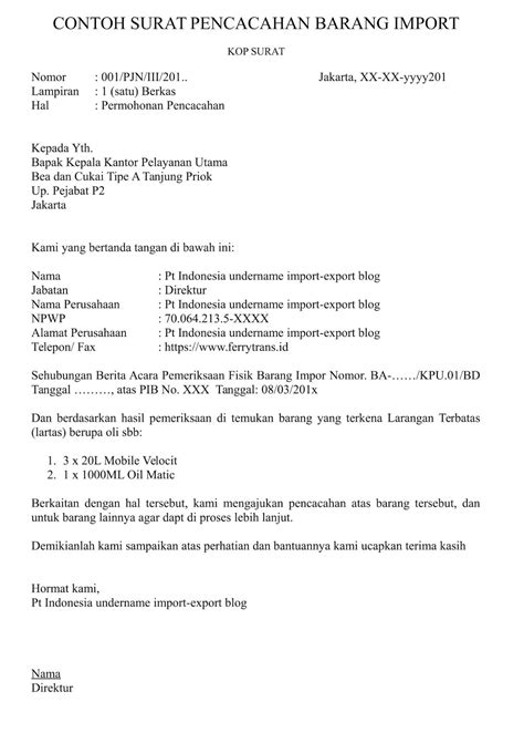 Contoh Surat Permohonan Blokir Imagesee