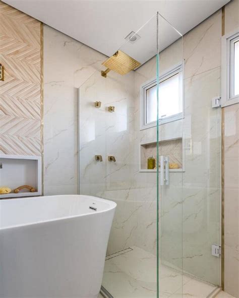 Banheiro Marmorizado Projetos Elegantes Para Admirar Arquitetura De Banheiro Interior Do