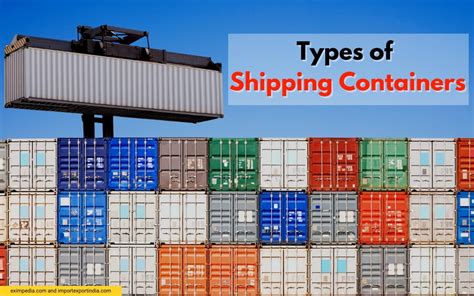 15 Types Of Shipping Container Units Explained Eximpedia