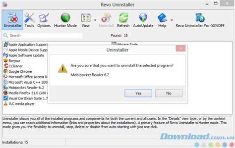 Uninstall Software With Revo Uninstaller