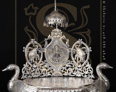 Pure Silver Pooja Article Silver Pooja Items Pure Silver Lord