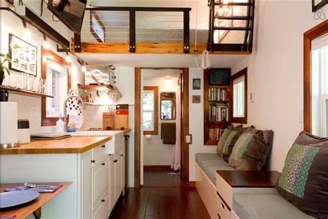 Keep everything organized with our dining room storage options, including buffets, sideboards, and credenzas—and top off good times with one of our gorgeous bar cabinets. This Tidy Tiny Home Actually Has Room for You And a Guest ...
