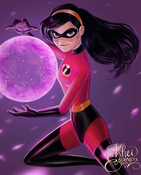 Artstation Violet Parr Khei Espinoza Violet Parr The Incredibles