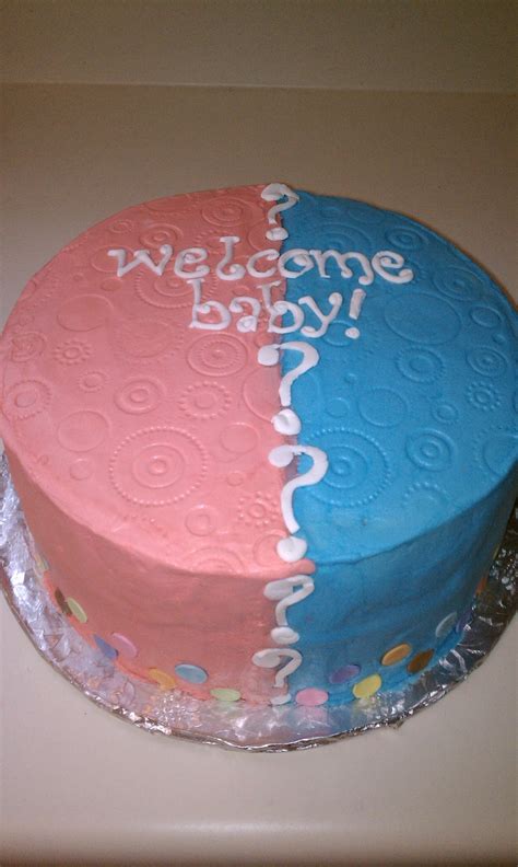 What is a baby shower after all? The Confectionista's Kitchen: Baby Gender Reveal