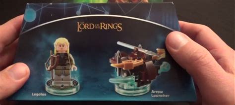 Lord Of The Rings Legolas Fun Pack Lego Dimensions Unboxing And Building