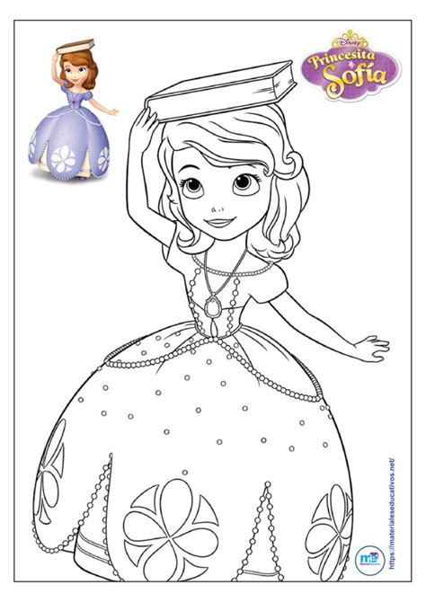 10 Dibujos De La Princesa Sofia Para Imprimir Y Pintar Gratis