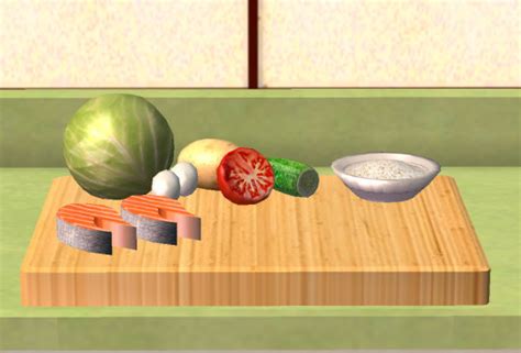 Jacky93sims — Poke Bowl Food For The Sims 2