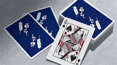 Remedies Royal Blue Playing Cards By Madison X Schneider X Decks