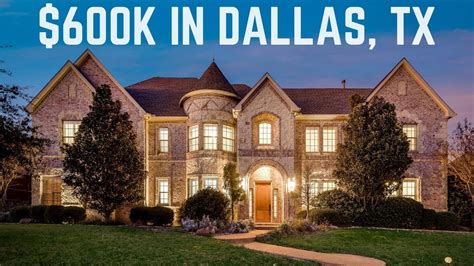 What Does A 600k House Look Like In Dallas Tx Gated Luxury Home