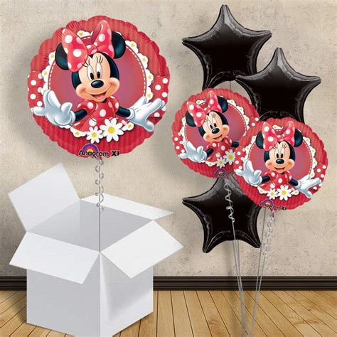 Minnie Mouse Red Polka Dot 18 Balloon In A Box Buy Online